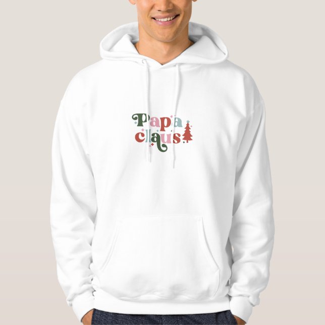 Hoodie Men — Papa Claus (Front)