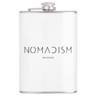 Hoodie Nomadism Records Black Logo Hip Flask