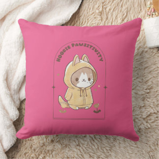 Hoodie Pawsitivity Cushion