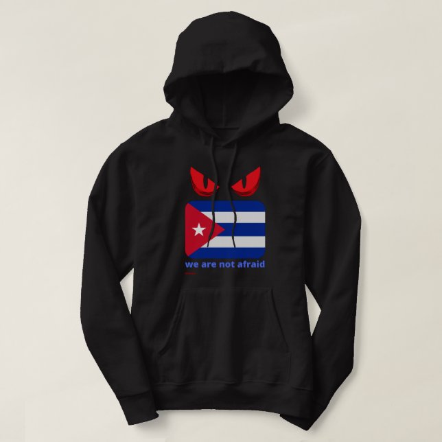 hoodie sweatshirt "CUBA" (Design Front)