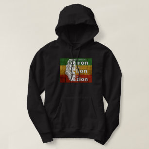 hoodie sweatshirt "IRON LION"