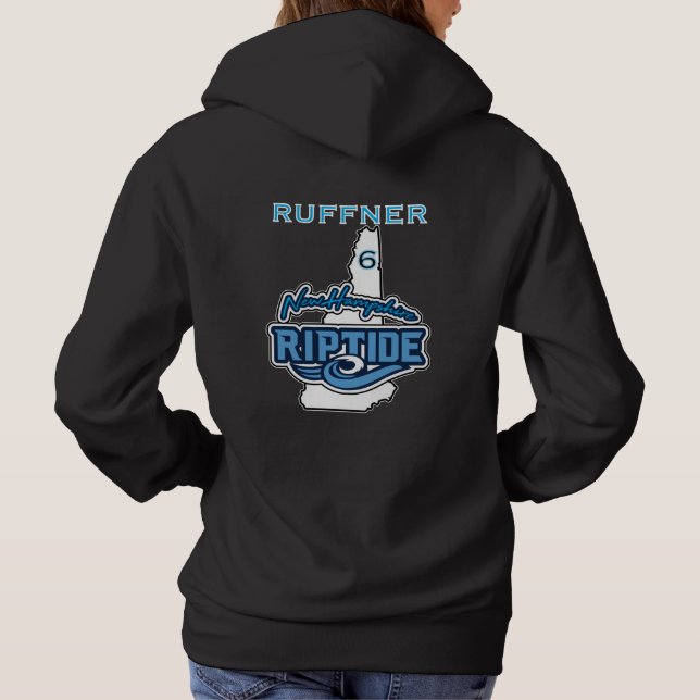 Hoodie with Custom Name and Number (Back)