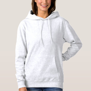 Hoodie with White Dig Silhouette