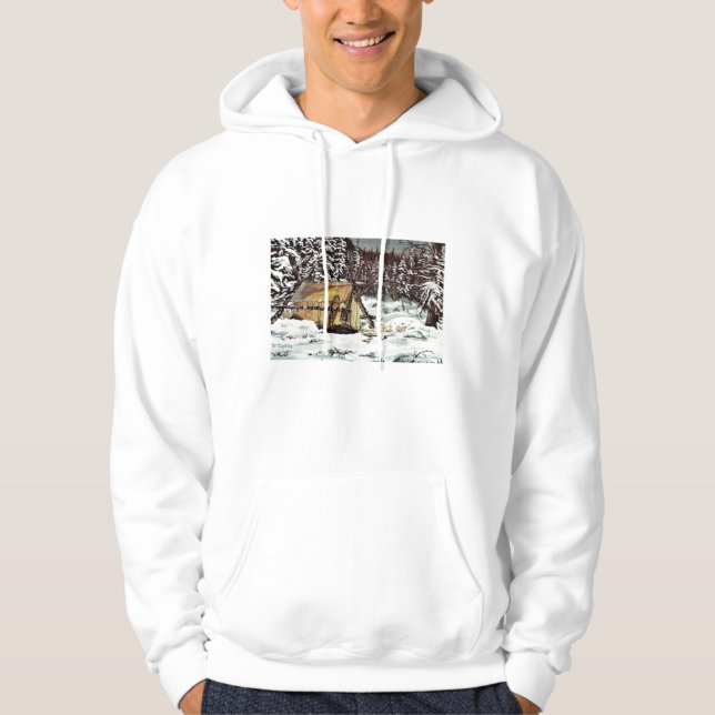Hoodie with "Winter Camp" (Front)