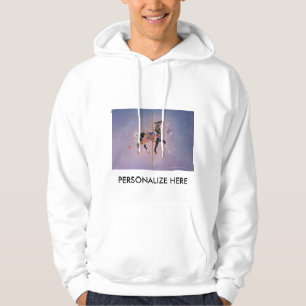 Hoodies, Sweats - Petaluma Carousel Horse 2 Hoodie