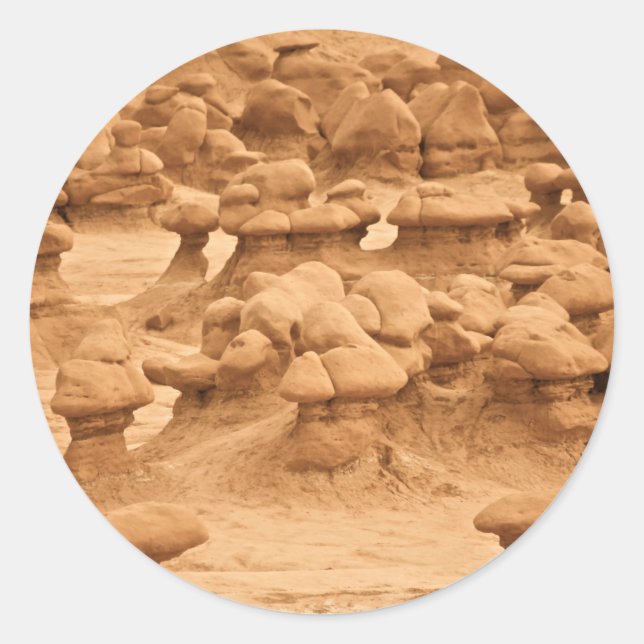 Hoodoo Classic Round Sticker (Front)