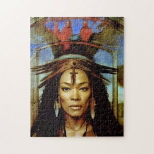 Hoodoo Priestess Jigsaw Puzzle
