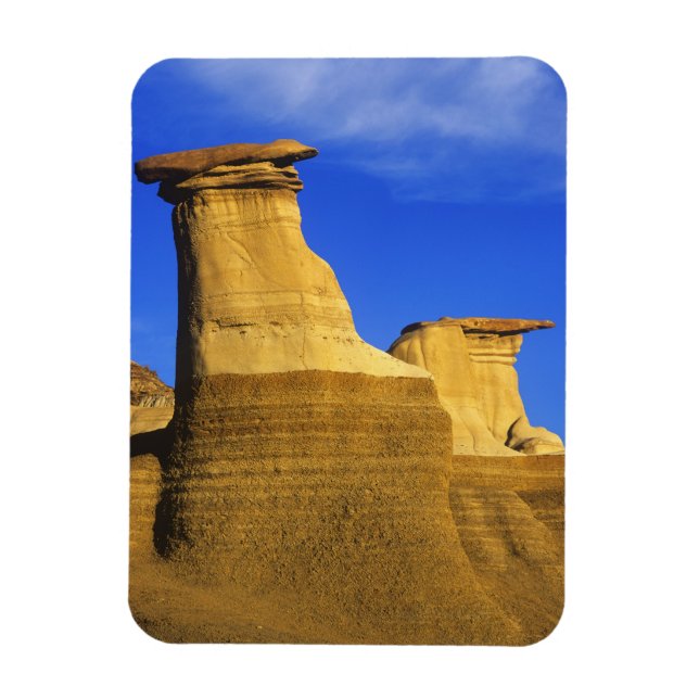 Hoodoos at Drumheller Alberta, Canada 2 Magnet (Vertical)