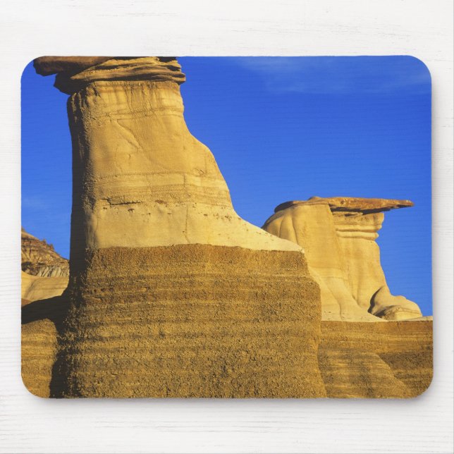 Hoodoos at Drumheller Alberta, Canada 2 Mouse Mat (Front)