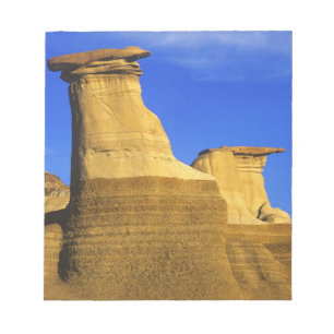 Hoodoos at Drumheller Alberta, Canada 2 Notepad