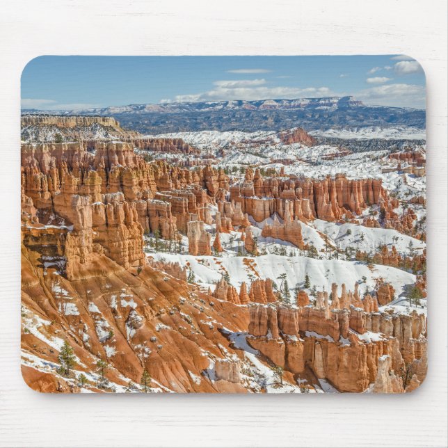 Hoodoos at Sunset Point Bryce Canyon National Park Mouse Mat (Front)
