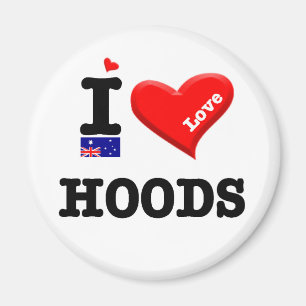 HOODS - I Love Magnet