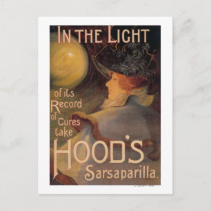 Hood's Sarsaparilla Promotional Poster Postcard