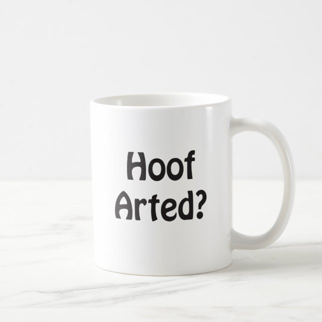 Hoof Arted Mug (Right)