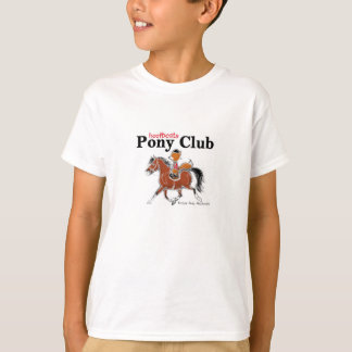 Hoofbeats kid's t-shirt bay pony