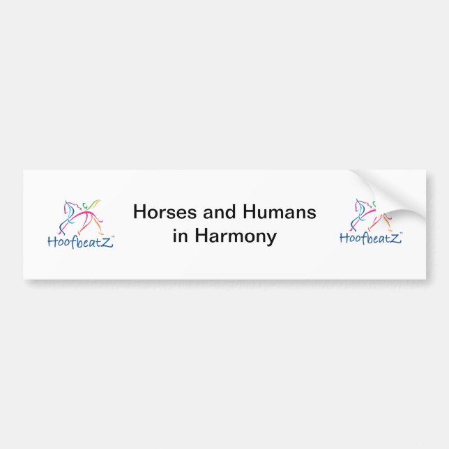 Hoofbeatz Bumper Sticker (Front)