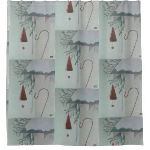 Hook and Chime Shower Curtain
