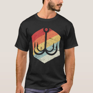 Hook Bass Fish Freshwater Fishing & Bass Fishing T-Shirt