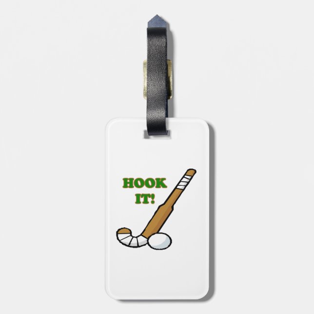 Hook It Luggage Tag (Back Vertical)