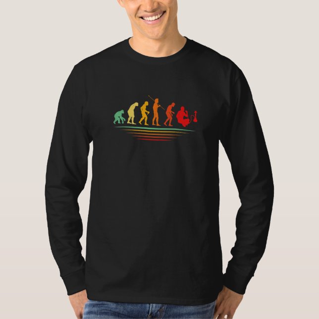 Hookah Evolution  Shisha Smoking Narghile Evolutio T-Shirt (Front)