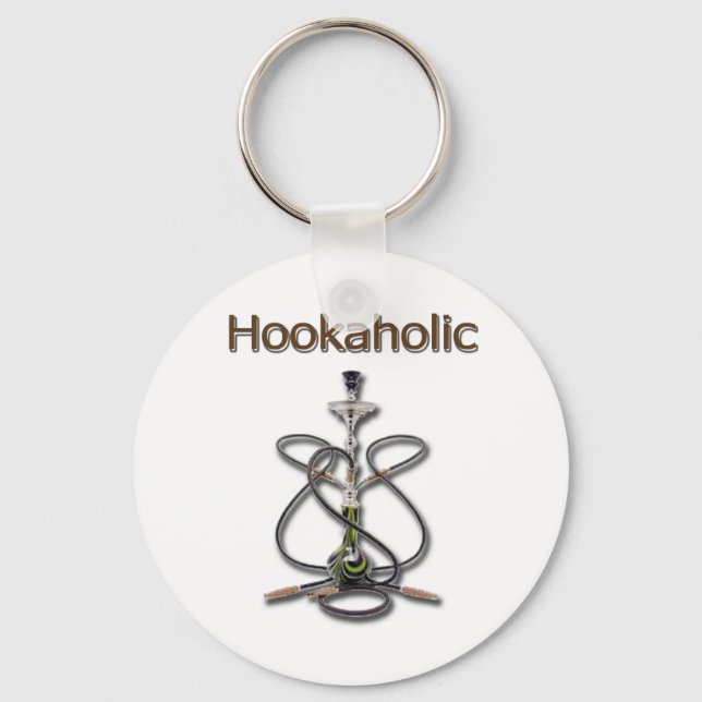 Hookah Holic 2 Key Ring (Front)