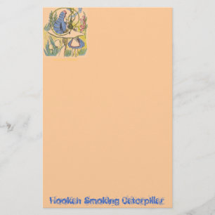 Hookah Smoking Caterpillar Stationery