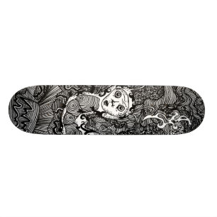 Hookah Smoking Catterpillar Skateboard