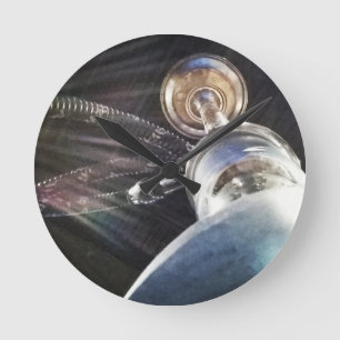 Hookah Time Round Clock