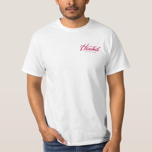 Hook'd Tshirt- red/blue T-Shirt (Front)