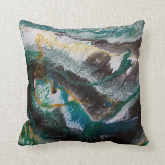Hooked Abstract Cushion