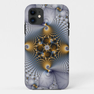 Hooked And Netted - Fractal iPhone 11 Case
