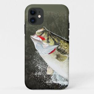 Hooked Bigmouth Bass iPhone 11 Case