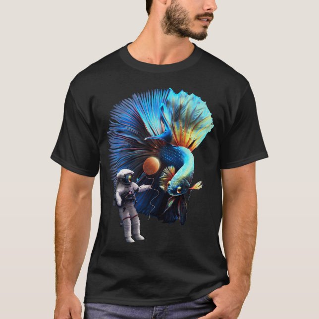 Hooked Fishing Minimalist Quote Design T-Shirt (Front)