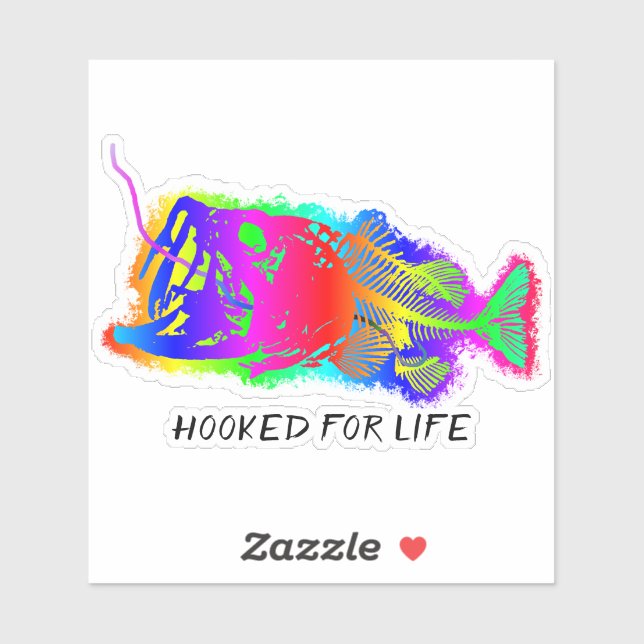 HOOKED FOR LIFE Multi-Colour (Sheet)