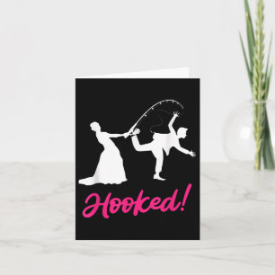 Hooked - Games For Bride And Groom Wedding Card