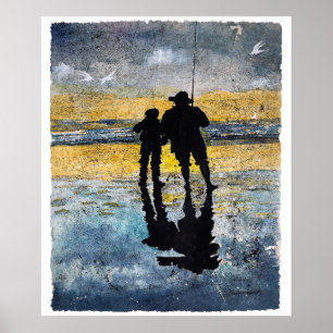 Hooked On A Moment © Fine Art Poster