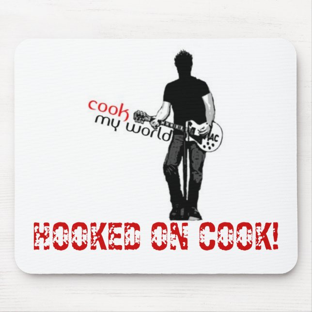 HOOKED ON COOK! MOUSE MAT (Front)