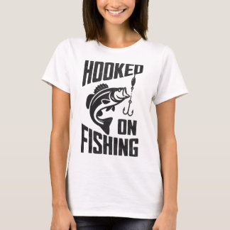 Hooked on Fishing Angler T-Shirt