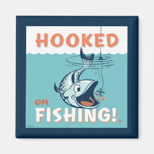 Hooked on Fishing Magnet