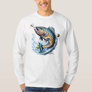 Hooked On Fishing T-Shirt