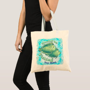Hooked On Fishing  Tote Bag