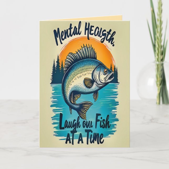 Hooked on Happiness Birthday  Card (Front)