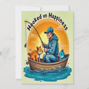 Hooked on Happiness Invitation