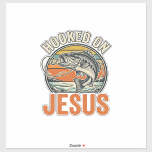 Hooked On Jesus Vintage Bass Fishing Faith