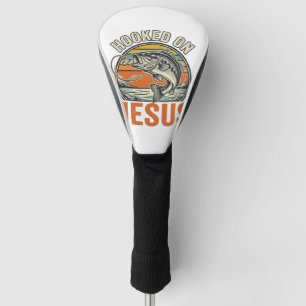 Hooked On Jesus Vintage Bass Fishing Faith Golf Head Cover