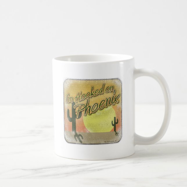 Hooked on Phoenix Fun Southwest Design Coffee Mug (Right)