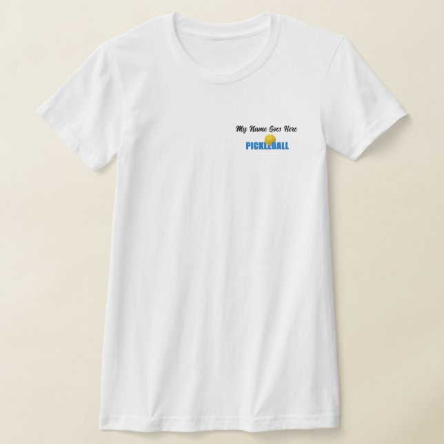 Hooked on Pickleball top quality T-shirt (Laydown)