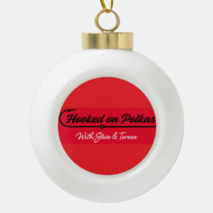 Hooked on Polkas Ornament
