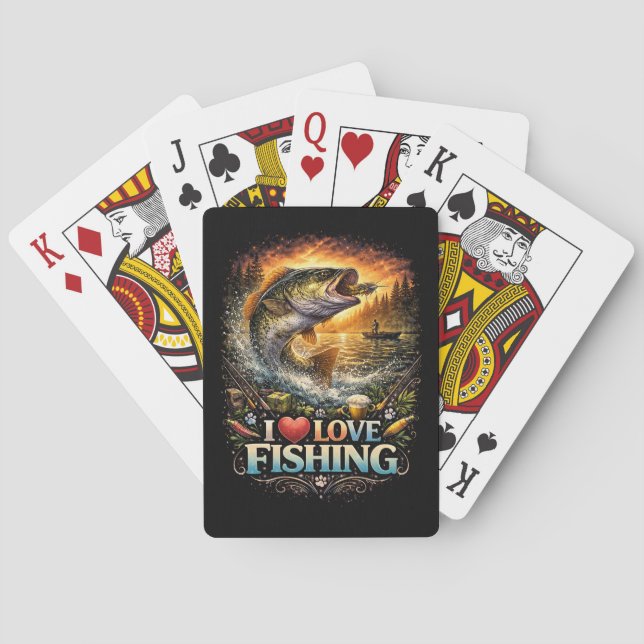 Hooked on the Horizon Playing Cards (Back)