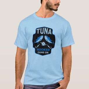 Hooked On Tuna Fishing T-Shirt